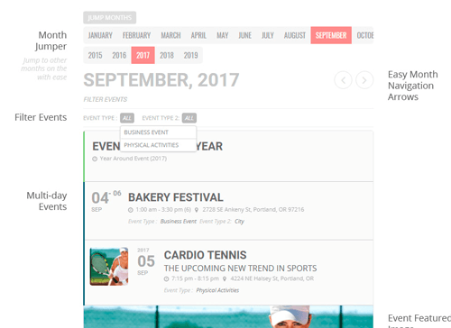 EventOn - WordPress Kalender